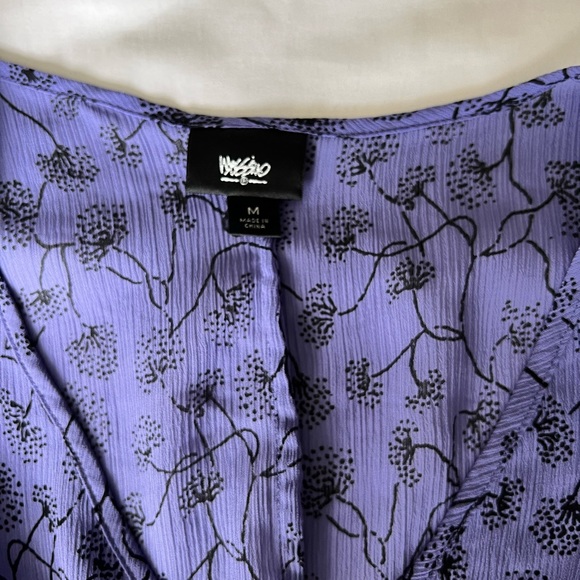 Purple Ruffle Blouse - Picture 3 of 3